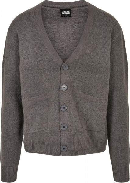 Urban Classics Chunky Cardigan Asphalt