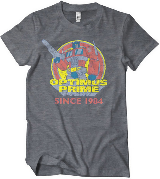 Transformers Optimus Prime - Since 1984 T-Shirt Dark/Heather