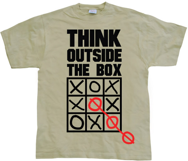 Tokigt Think Outside The Box T-Shirt SH-1-15231-H21-6