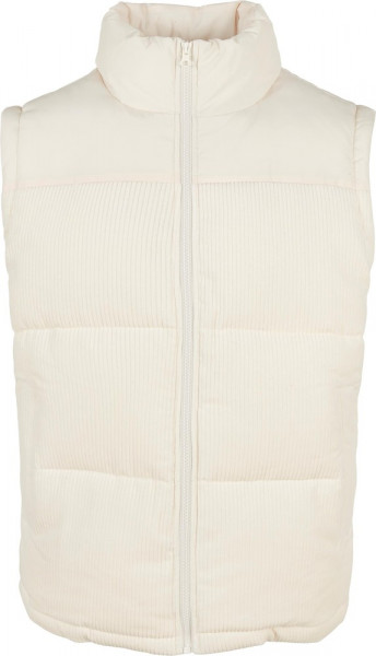 Urban Classics Cord Vest Whitesand