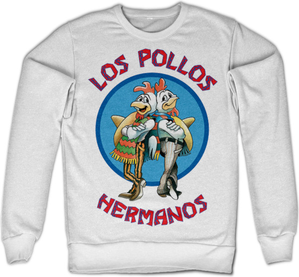 Breaking Bad Los Pollos Hermanos Sweatshirt White