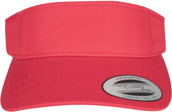 Flexfit Cap Curved Visor Cap Red