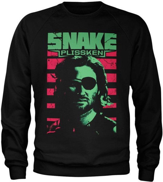 Escape from New York Snake Plissken Sweatshirt Black