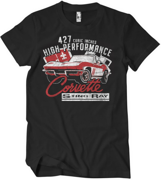 Corvette T-Shirt High Performance T-Shirt GM-1-CORV010-H72-7