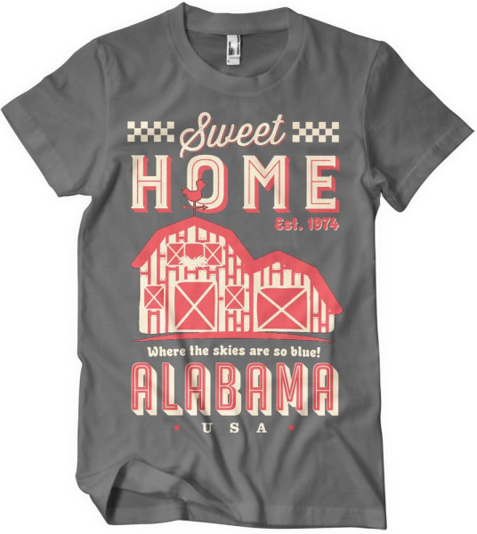 Sweet Home Alabama T-Shirt Dark-Grey