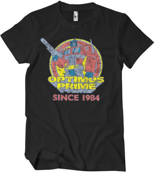 Transformers Optimus Prime - Since 1984 T-Shirt Black