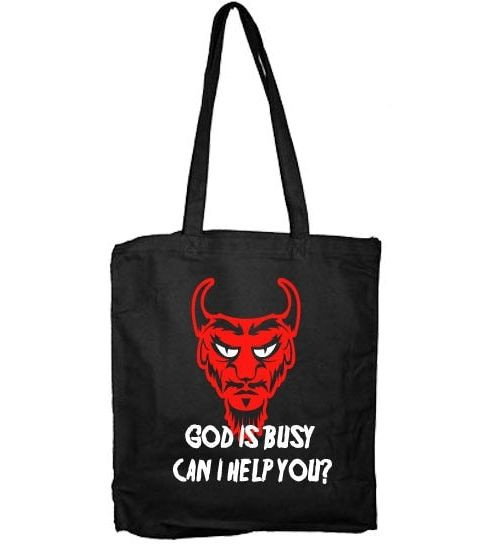 Hybris God Is Busy Tote Bag SH-4-10600-H3-1