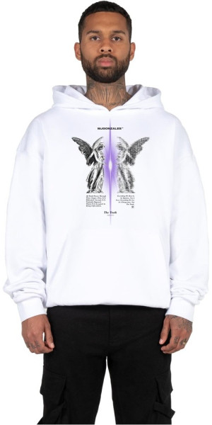 MJ Gonzales Sweatshirt Truth V.1 Heavy Hoody Oversized Essentials V.4 White