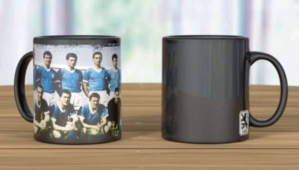 TSV 1860 München Tasse Magic Fußball Multicolor