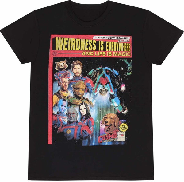 Guardians Of The Galaxy Vol 3 - Guardians Magazine T-Shirt