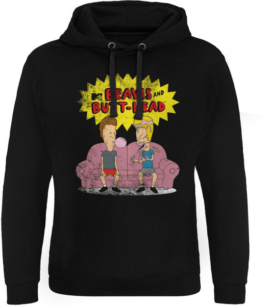 Beavis and Butt-Head Epic Hoodie Black