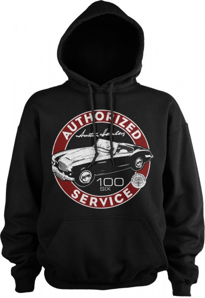 Austin Healey Authorized Service Hoodie Black