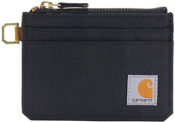 Carhartt Damen Portemonnaies Zippered Card Keeper Wallet Black