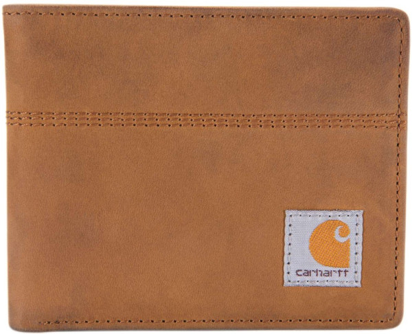 Carhartt Portemonnaie Saddle Leather Bifold Wallet Carhartt® Brown