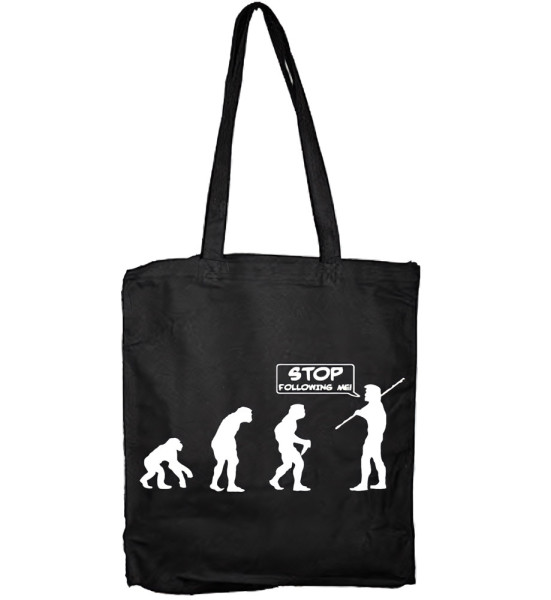 Tokigt Stop Following Me Tote Bag SH-4-14043-H1-5