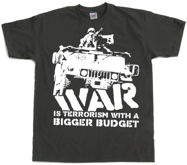 Tokigt War Is Terrorism T-Shirt SH-1-15274-H24-5