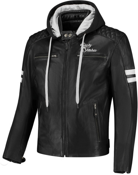 Rusty Stitches Motorrad Jacke Jari Hooded V2 68358