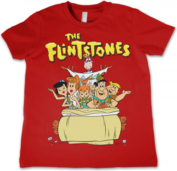 The Flintstones Kids T-Shirt Kinder Red