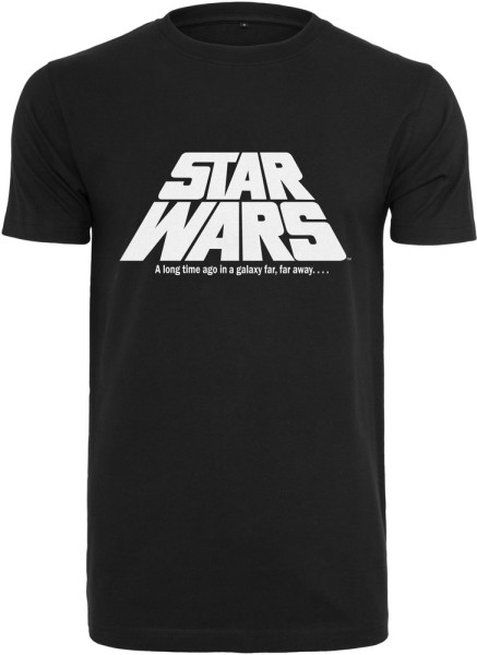 Merchcode T-Shirt Star Wars Original Logo Tee Black