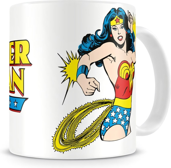 Wonder Woman Coffee Mug Kaffeebecher White