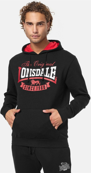 Lonsdale Hoodie Stotfield Kapuzensweatshirt normale Passform