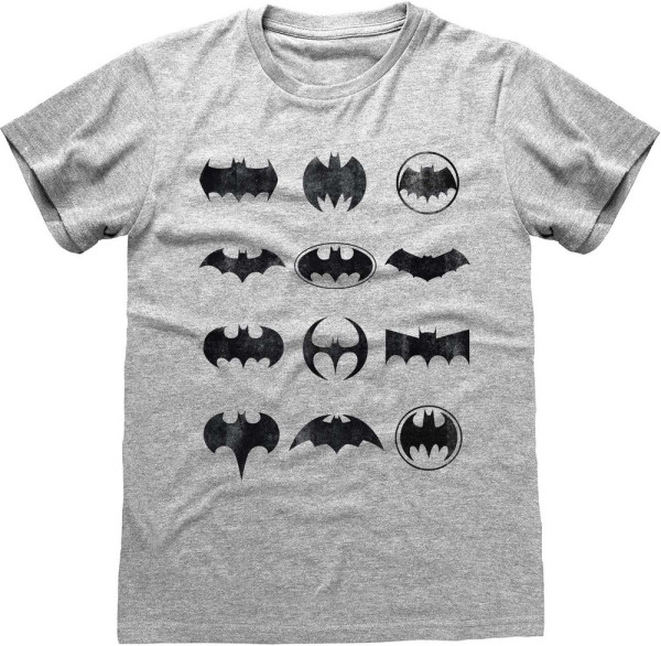 DC Batman - Icons T-Shirt Heather Grey