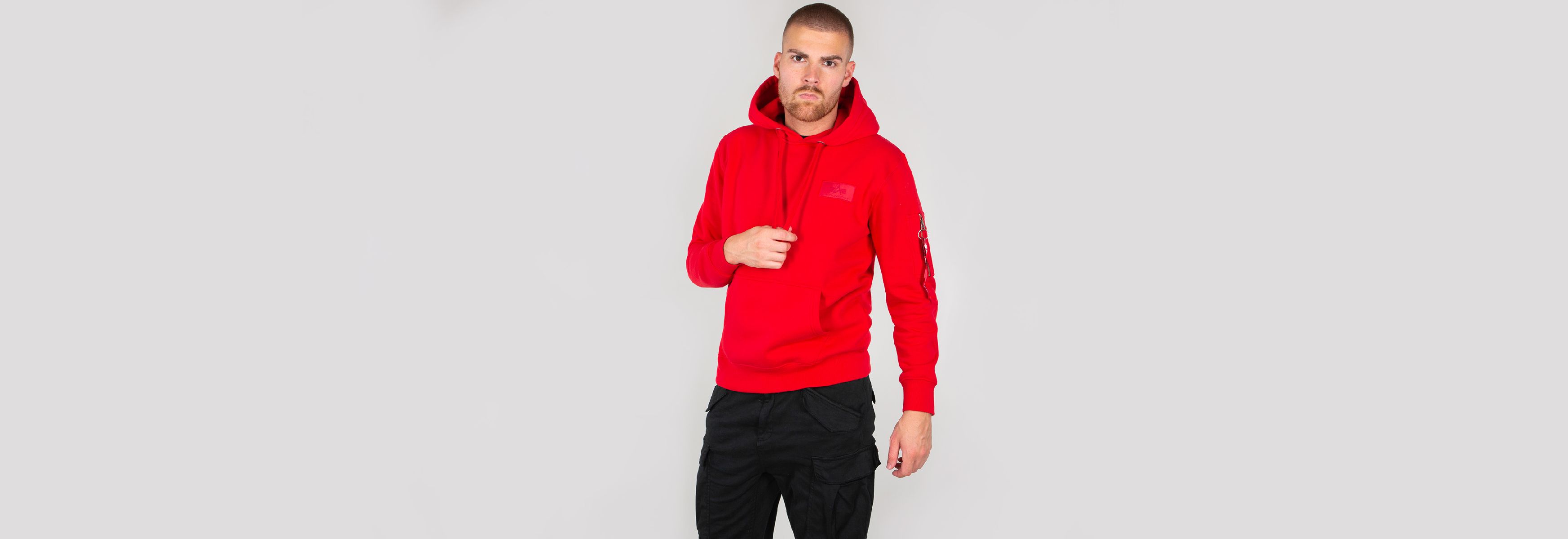 Alpha industries hoodie red online