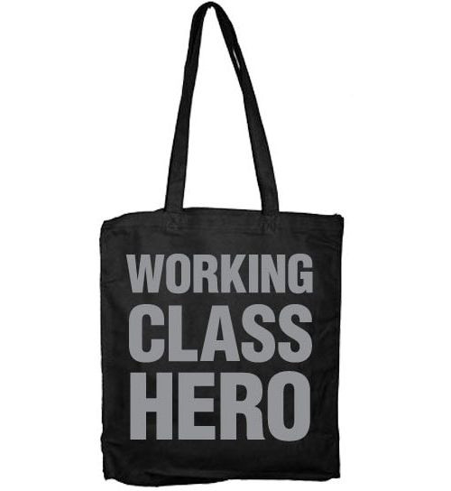 Hybris Working Class Hero Tote Bag SH-4-10834-H21-13