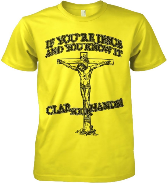 Hybris If You're Jesus-Clap Your Hands! Yellow