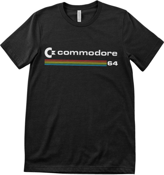 COMMODORE/C64 T-Shirt Commodore Logo T-Shirt LN-1-COM005-H61-7