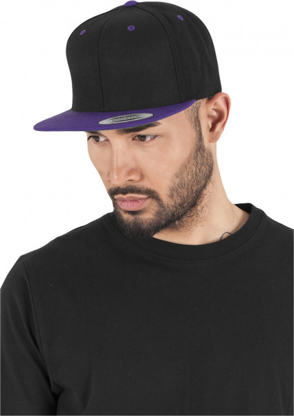 Flexfit Cap Classic Snapback 2-Tone Black/Pur