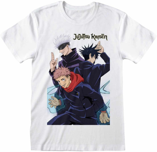 Jujutsu Kaisen - Trio (Unisex) T-Shirt White