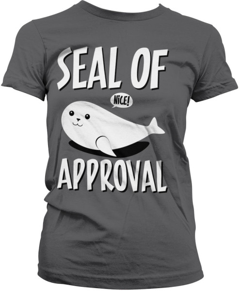 Tokigt Damen Seal Of Approval Girly Tee SH-5-15771-H9-11