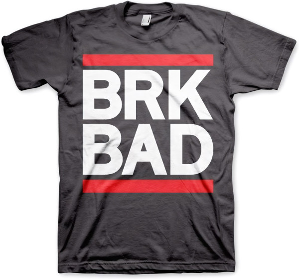 Breaking Bad BRK BAD T-Shirt Dark-Grey