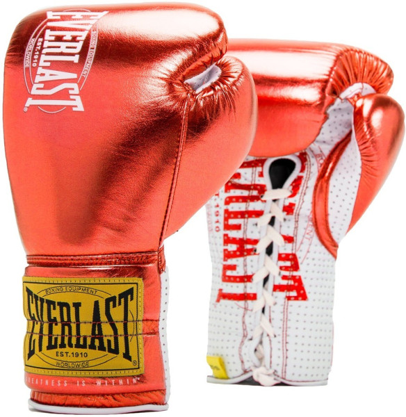 Everlast Boxhandschuhe Gloves 1910 Pro Figh G Red