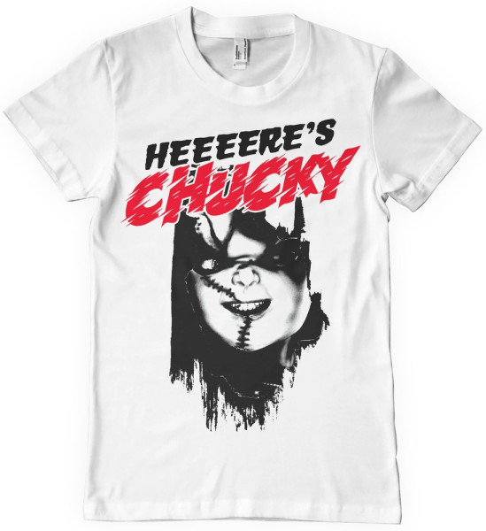 Chucky Heeere's Chucky T-Shirt White