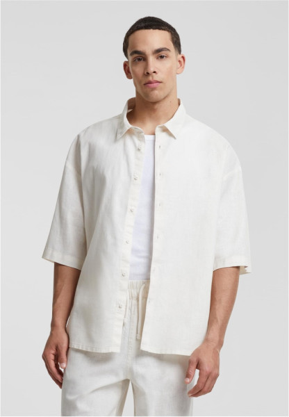 Urban Classics Hemd Boxy Cotton Linen Shirt TB6608