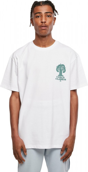 Urban Classics Organic Tree Logo Tee White