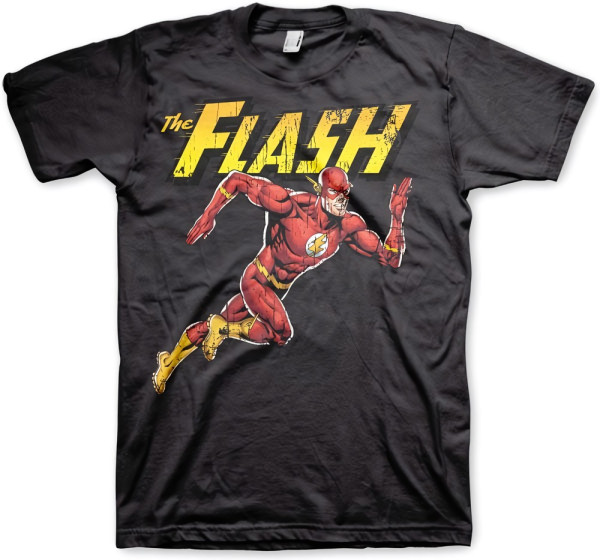 The Flash Running T-shirt Black