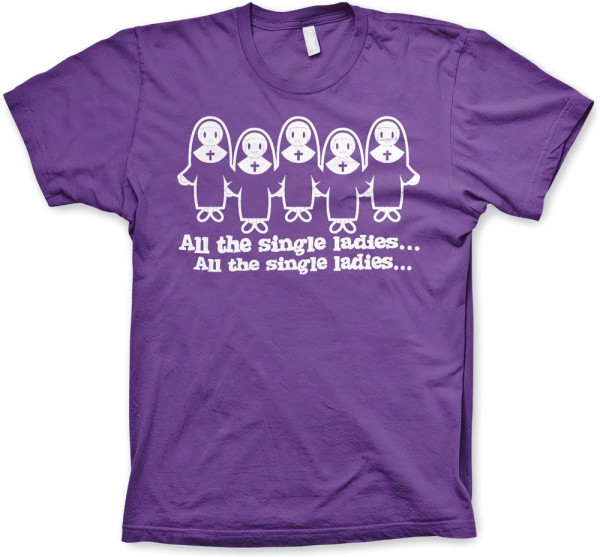 Hybris All The Single Ladies... T-Shirt Purple