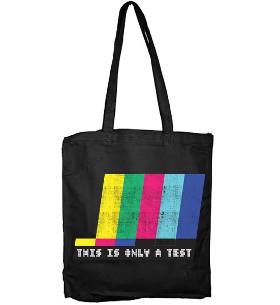 Hybris This Is Only A Test Tote Bag SH-4-13088-H1-9