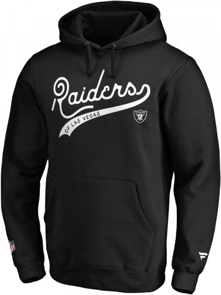 Las Vegas Raiders Retro Graphic Hoodie American Football NFL Schwarz