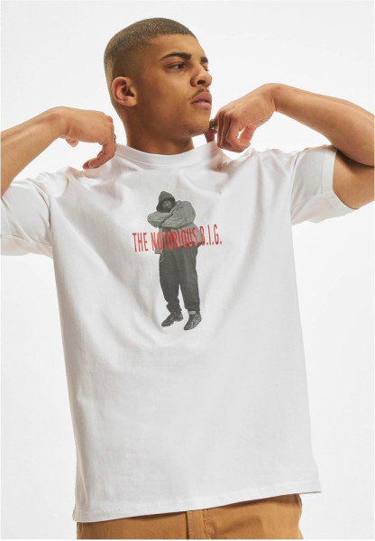 MT Upscale T-Shirt Biggie Smalls Tee White