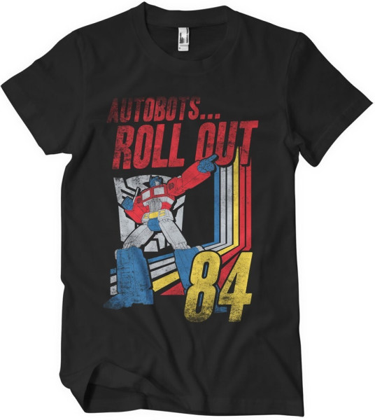 Transformers Autobots - Roll Out T-Shirt Black