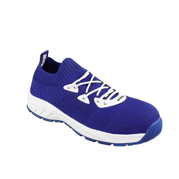 RUNNEX S1-Sicherheitshalbschuh SportStar Blau/Weiß