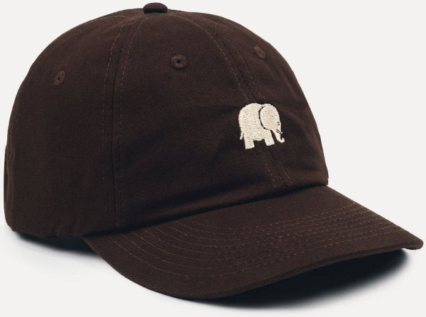 Trendsplant Cap Logo Dad Cap Poplar Brown