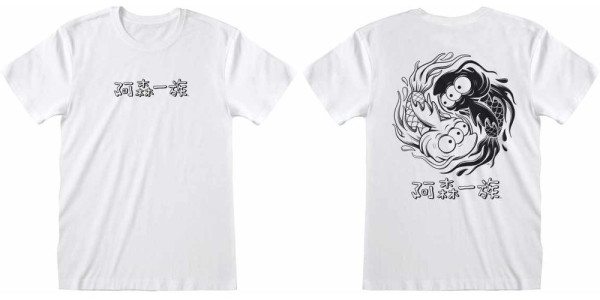 Simpsons - Ying And Yang Fish T-Shirt