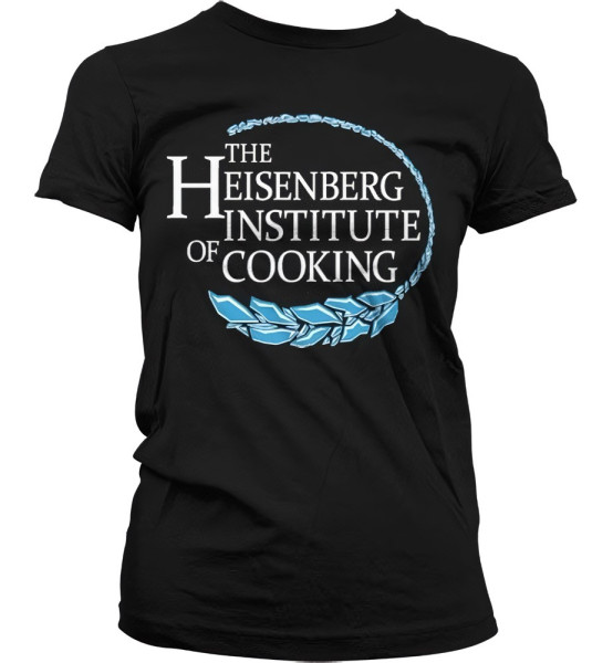 Breaking Bad Heisenberg Institute Of Cooking Girly T-Shirt Damen Black