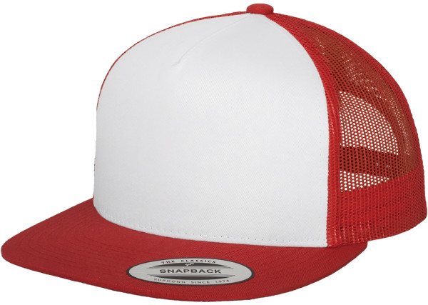 Flexfit Cap Classic Trucker Red/White/Red