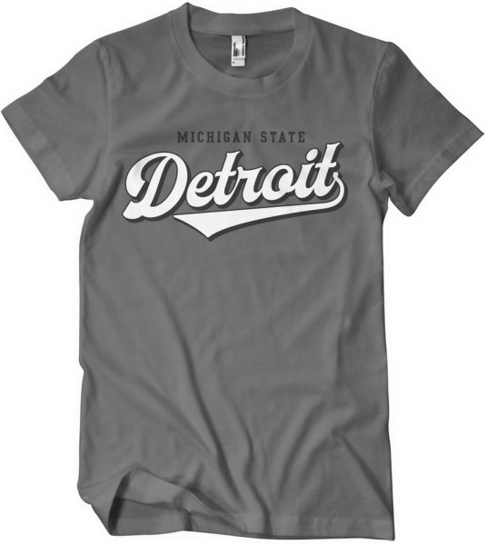 Detroit T-Shirt Dark-Grey